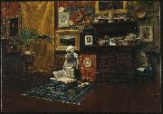 William Merritt Chase Studio Interior oil painting reproduction